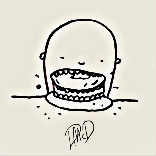 Original artwork for Cake Thief